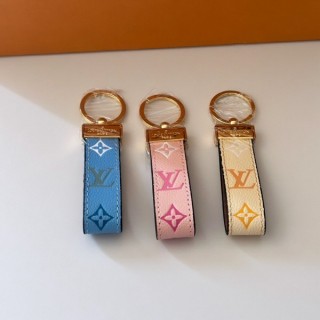 루* 가죽 불박키링