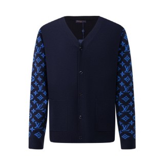 루* 모노그램 믹스 가디건