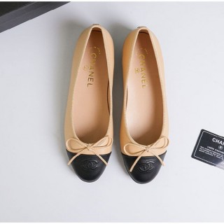 [ C ] 투톤 발레리나 플랫 슈즈 (여성)