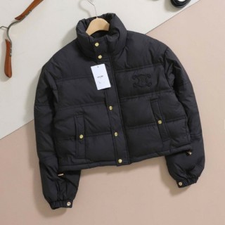 [ C ] 수입 라이트웨이트 나일론 크롭 트리옹프 다운 자켓 (여성)