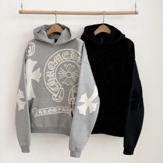 크* 엠블럼 로고 풀 오버 후드