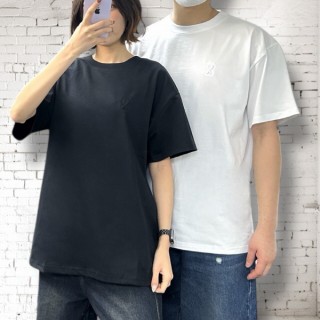 아* 미니로고 엠보 면 반팔 (남여공용)