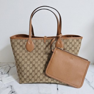 구* 고급 리버서블 쇼퍼 백 미디엄 토티시마