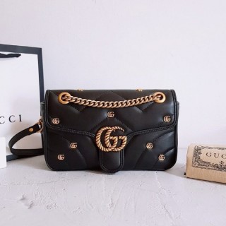 구* 고급 GG 마몬트 스몰 숄더백 443497 AACPG1000 1