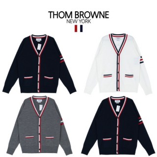 톰* 라프 완장 니트 가디건