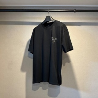 프* 프린티드 레터링 로고 티셔츠 (남여공용)