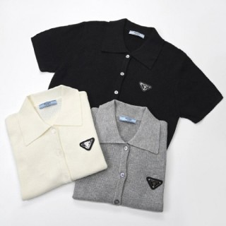 프* 카라 반팔가디건 (여성)