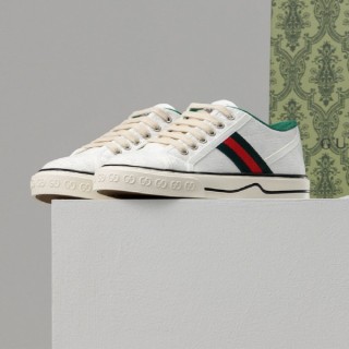 구* 수입프리미엄급 테니스 1977 미니 GG 자카드 패브릭 스니커즈 (여성)