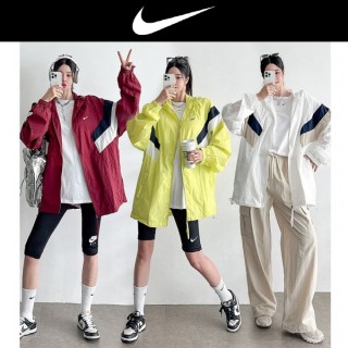 니* 래글런 사선배색 집업 (여성)