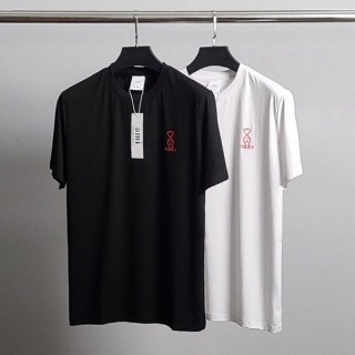 AM 드꾀흐 레드피플 하트 라운드 반팔티셔츠