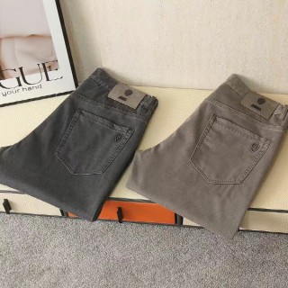 브* 베이직 엠보로고 스판 면청 팬츠 커스텀